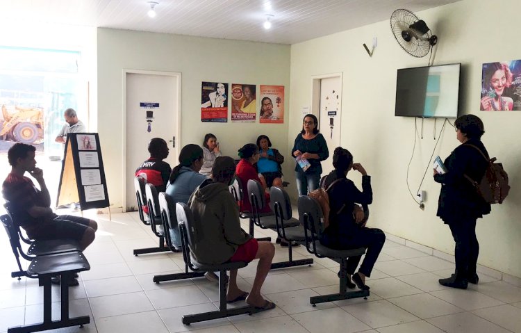 CVAS Itaperuna realiza atividade educacional na UBS São Matheus