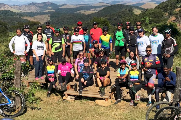 1º Passeio Ciclístico Ecológico de Raposo é realizado em Itaperuna, RJ