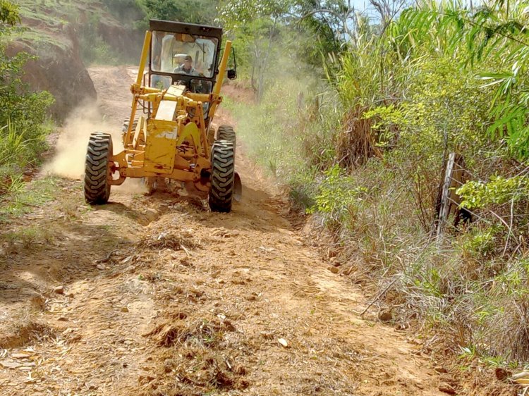 Secretaria de Agricultura de Itaperuna envia equipes de trabalho para a Aguinha