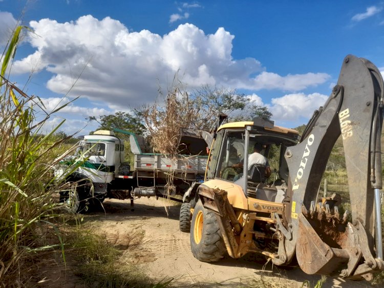 Secretaria de Agricultura de Itaperuna envia equipes de trabalho para a Aguinha