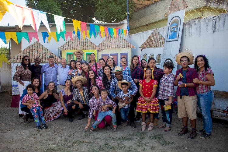 Vice-prefeito de Itaperuna participa de festa julina no CAASSITA