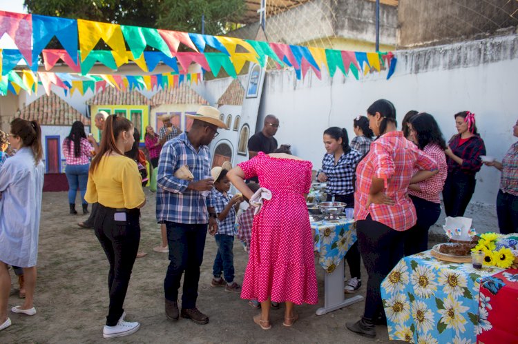 Vice-prefeito de Itaperuna participa de festa julina no CAASSITA