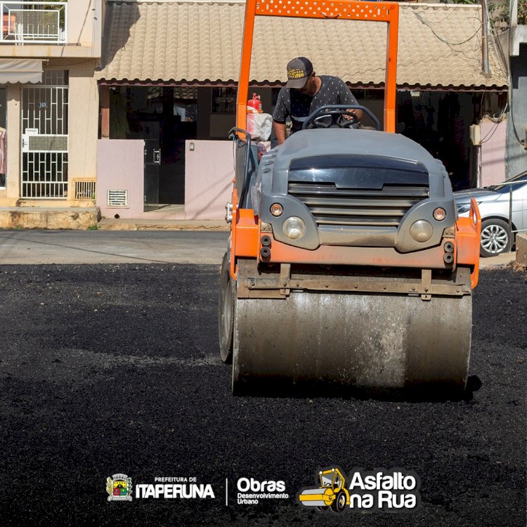 Programa "Asfalto na Rua" no Fiteiro.