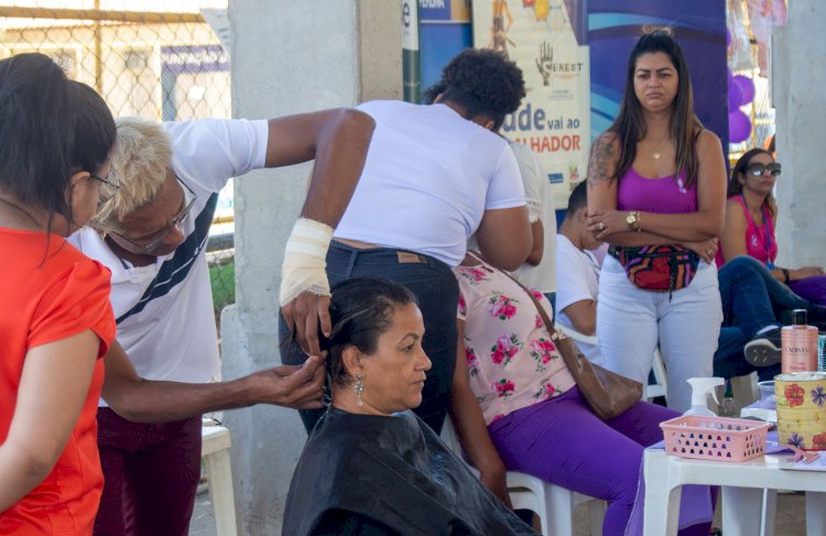 Vice-prefeito de Itaperuna participa de evento no Centro Poliesportivo