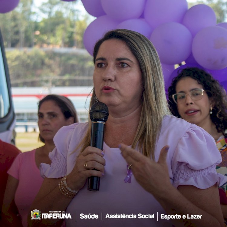 Prefeitura realiza evento com Ônibus Lilás Estado, no Centro Poliesportivo.