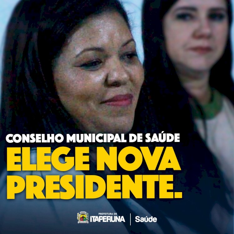 Conselho Municipal de Saúde elege nova presidente.