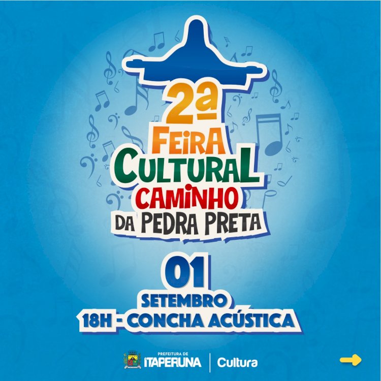 Falta pouco para a 2ª Feira Cultural Caminho da Pedra Preta.