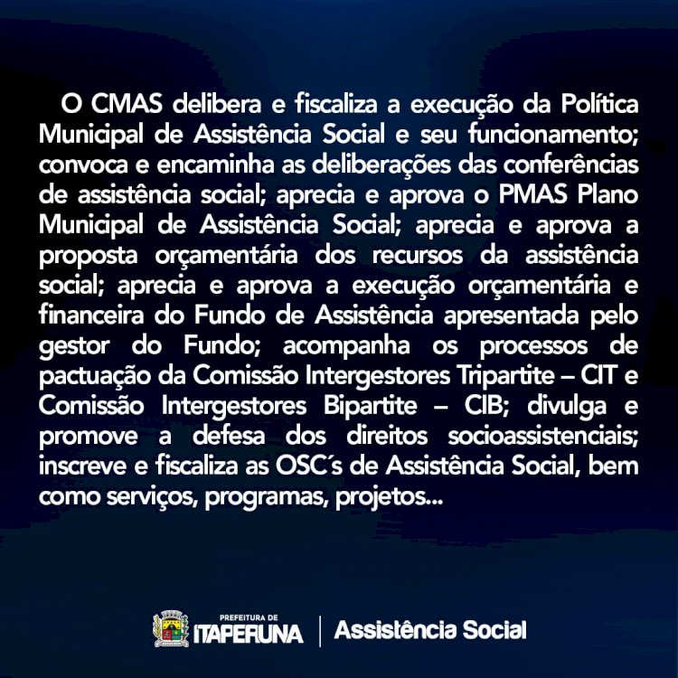 Participe das reuniões do Conselho Municipal de Assistência Social.