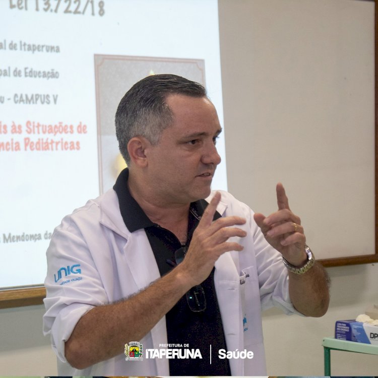 Prefeitura realiza capacitação em primeiros socorros para colaboradores da SEMED.