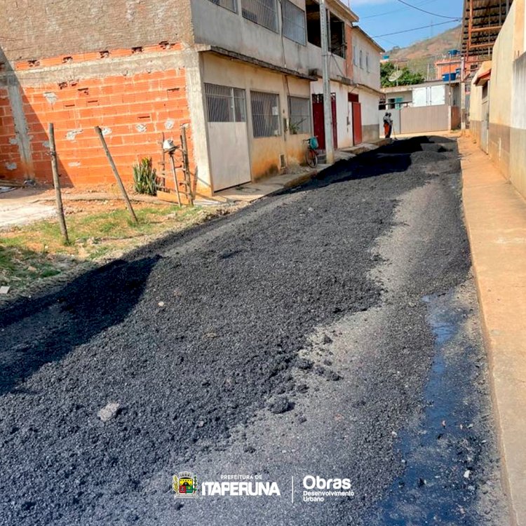 Programa Asfalto na Rua contempla 4 pontos da cidade em apenas um dia.