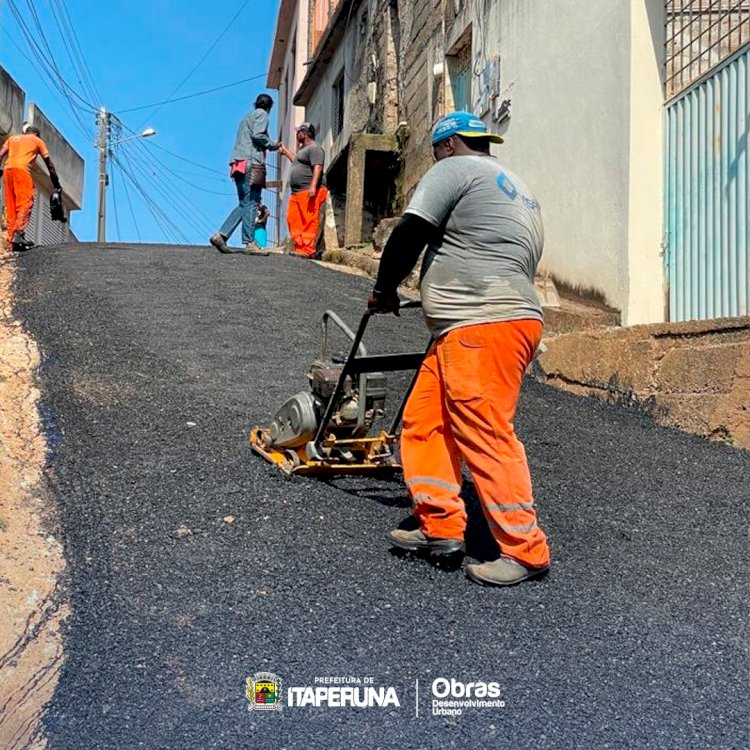 Programa Asfalto na Rua contempla 4 pontos da cidade em apenas um dia.