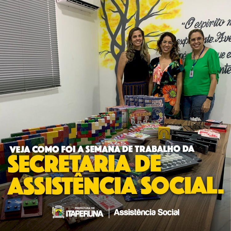 A Secretaria de Assistência Social, Trabalho e Habitação tem trabalhado na garantia de direitos e auxílio as famílias mais vulneráveis da nossa cidade.