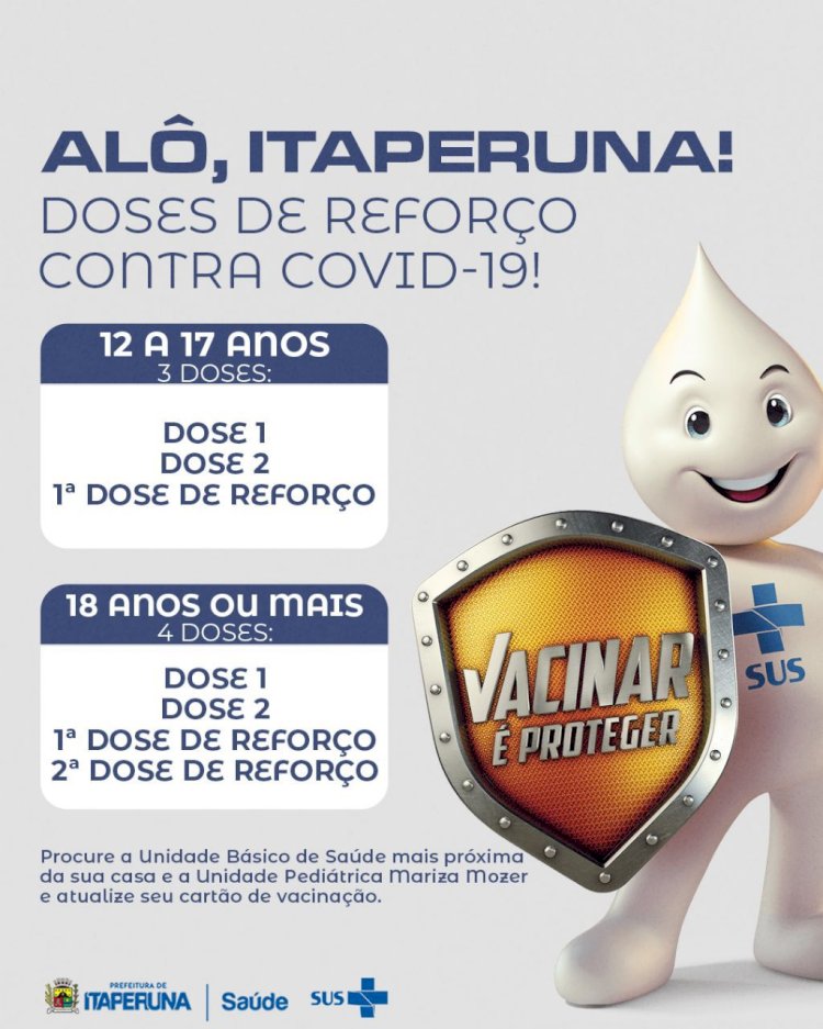 A vacina é a melhor forma de se combater a Covid-19!