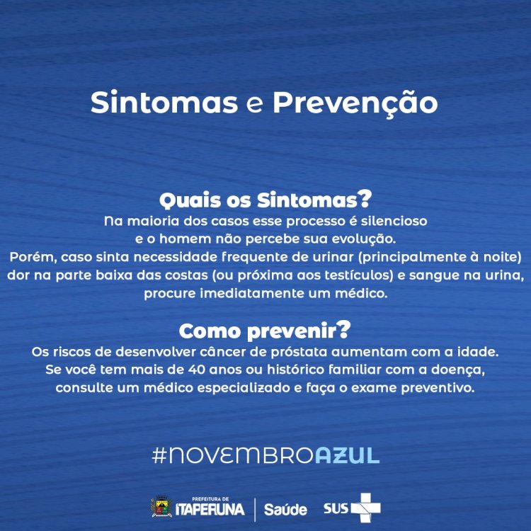 Novembro Azul – o que é o Câncer de Próstata?