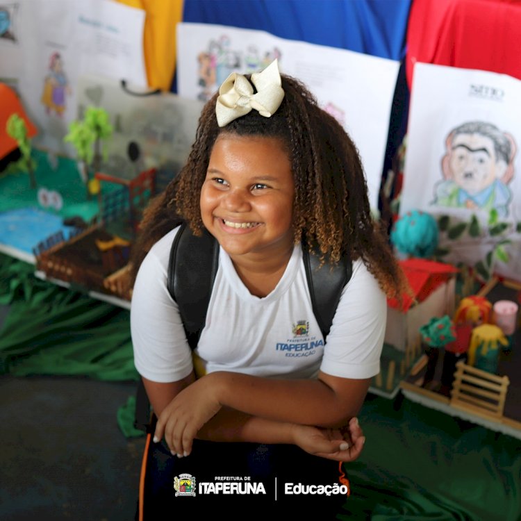 Escola Municipal Sítio São Benedito realiza Feira Literária dos alunos do Infantil ao 5º ano.