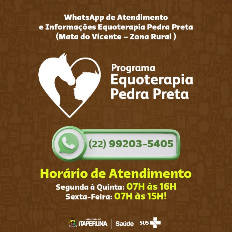 Programa Equoterapia Pedra Preta