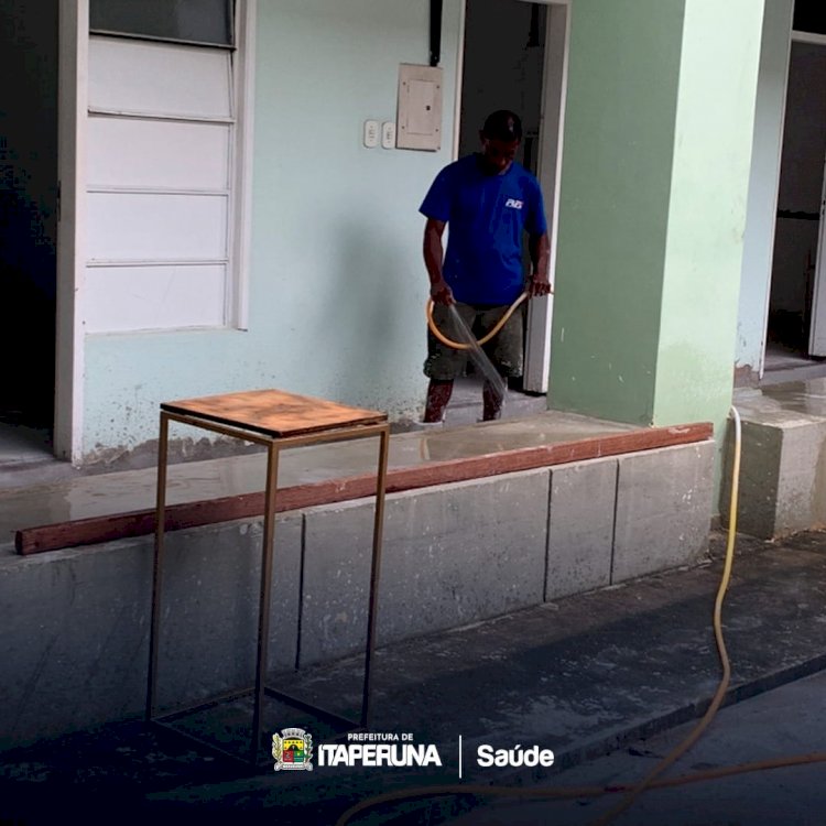 Reforma e melhorias no Centro de Saúde Dr. Raul Travassos.