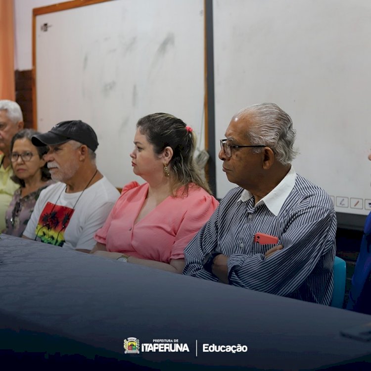 Tomam posse os novos conselheiros municipais de acompanhamento e controle social do FUNDEB.