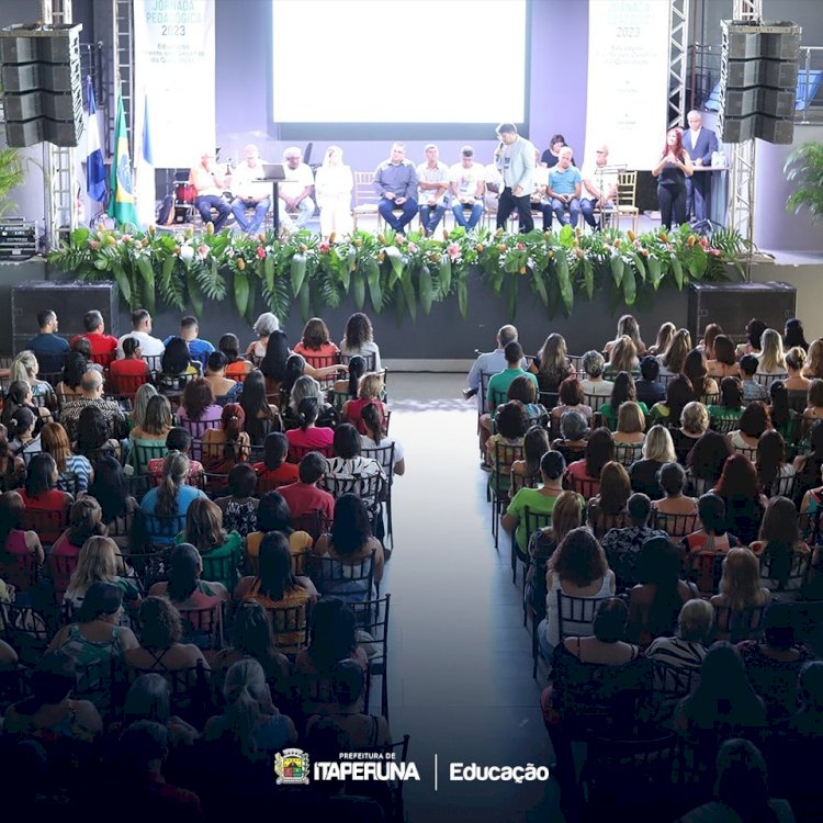 Prefeitura realiza a Primeira Jornada Pedagógica!