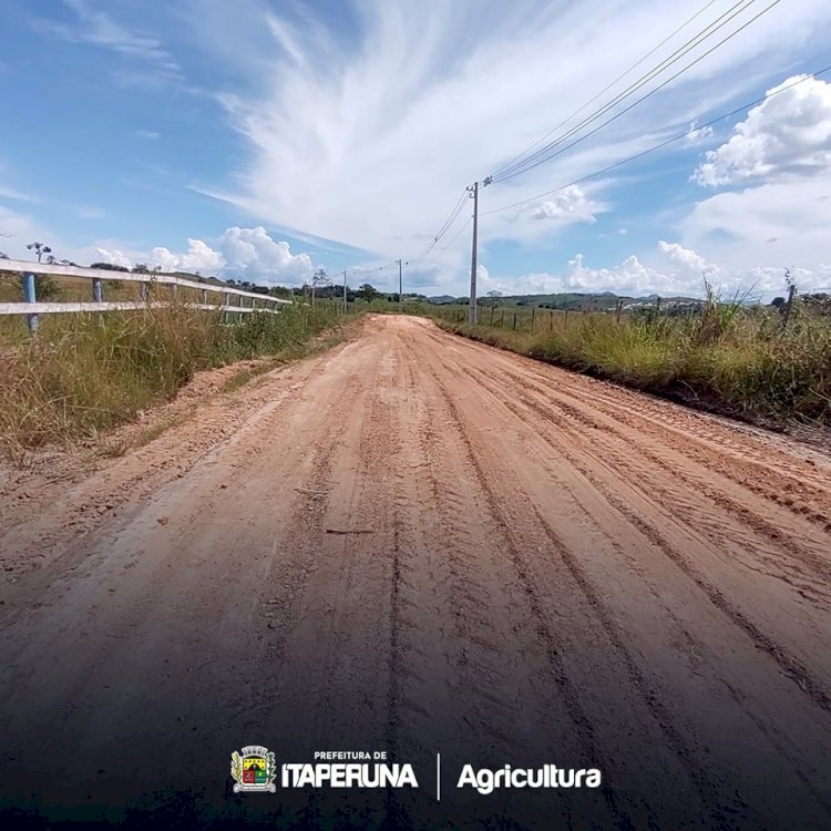 Localidade do Morro Azul recebe ações da Secretaria de Agricultura.