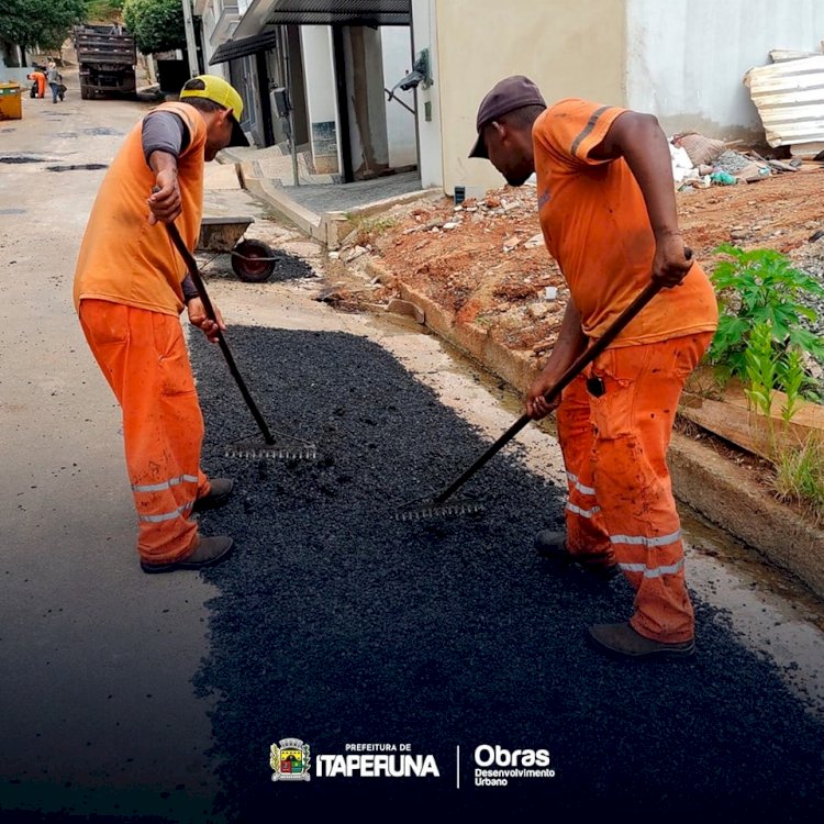 Bairro Cehab recebe Operação Tapa Buraco.