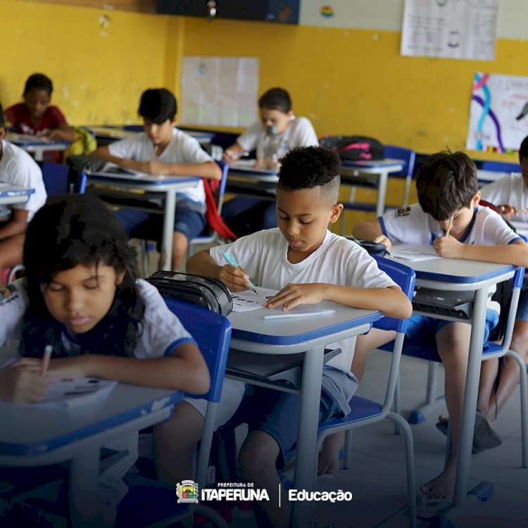 Secretaria de Educação  realiza avaliação diagnóstica com os alunos.