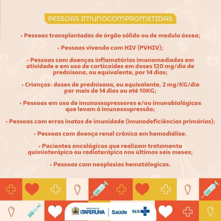 Começa hoje, 01 de março, a nova etapa de vacinação contra COVID-19 - Dose de Reforço com a Vacina Bivalente.