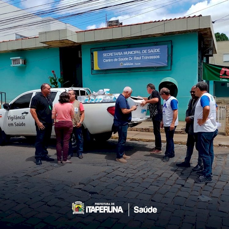 Secretaria de Saúde recebe visita do diretor da Divisão de Controle de Vetores do Estado.