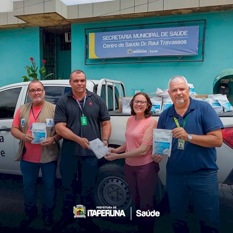 Secretaria de Saúde recebe visita do diretor da Divisão de Controle de Vetores do Estado.