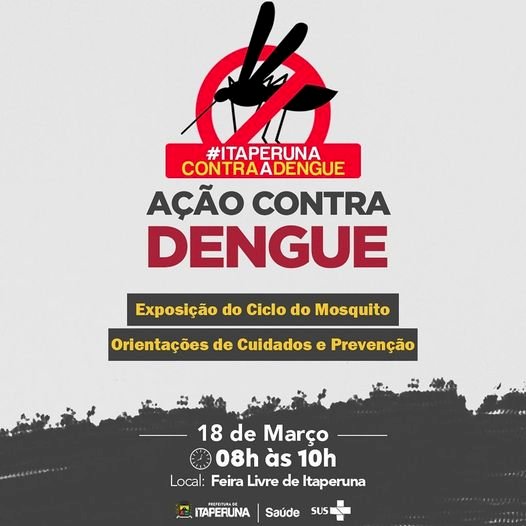 Ação contra a dengue na Feira Livre!