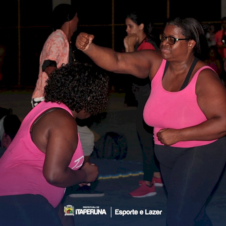 Secretaria de Esporte e Lazer realiza ação Mulheres em Movimento.