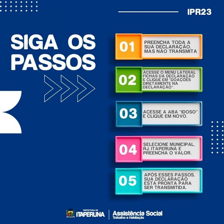 Já pensou em doar seu imposto e não gastar nenhum centavo?