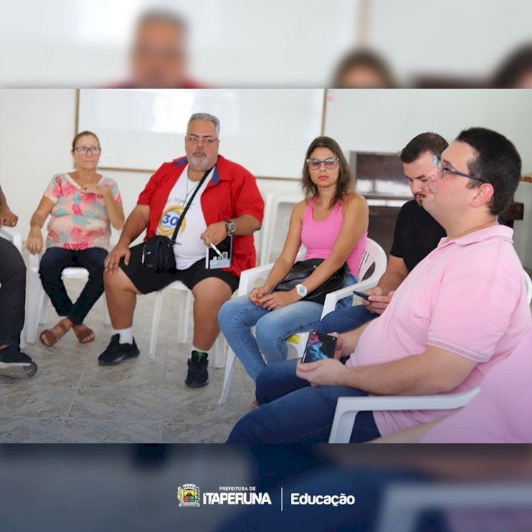 Semed promove reunião dos professores municipais de educação física.