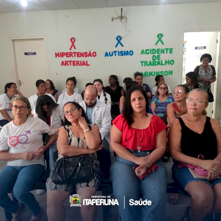 Equipe do Programa Saúde do Trabalhador realiza ação em UBS.