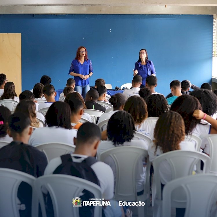 Secretaria de Educação promove campanha contra o bullying nas escolas municipais.