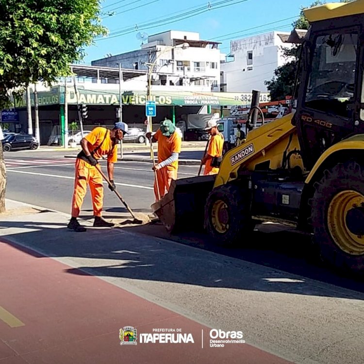 Mutirão de limpeza em vários pontos da cidade!