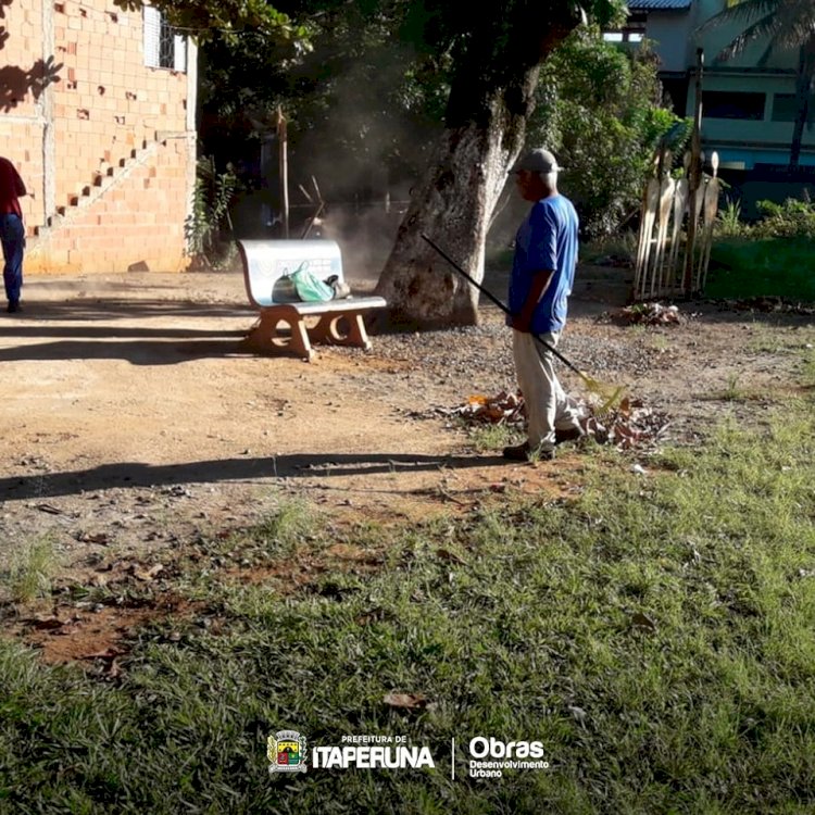 Mutirão de limpeza em vários pontos da cidade!