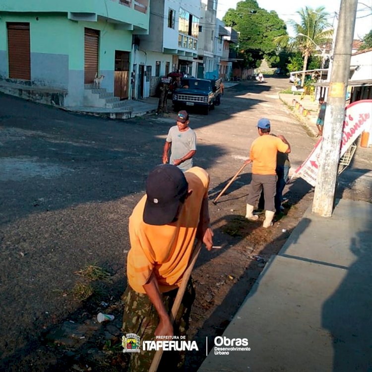 Mutirão de limpeza em vários pontos da cidade!