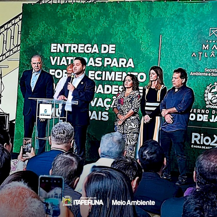 Secretaria de Meio Ambiente recebe doação de viatura pelo Governo do Estado.