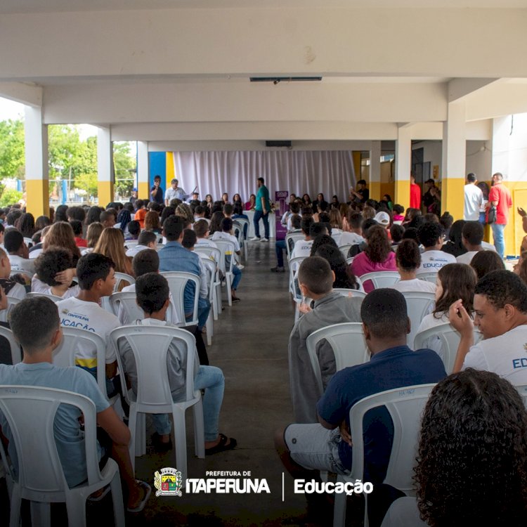 Semed lança o programa Ciclo Seguro na E.M. Francisco de Matos Ligiéro.