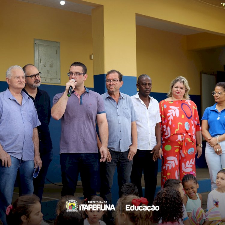 Lançamento do Projeto "Colorindo Nossa História" - Educação e Diversão em Nossas Escolas Municipais