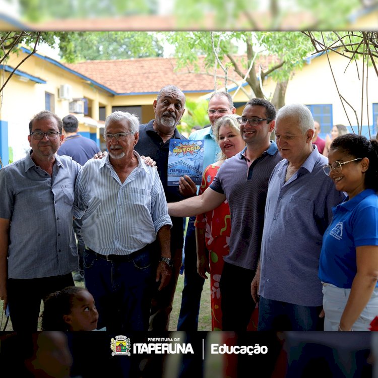 Lançamento do Projeto "Colorindo Nossa História" - Educação e Diversão em Nossas Escolas Municipais