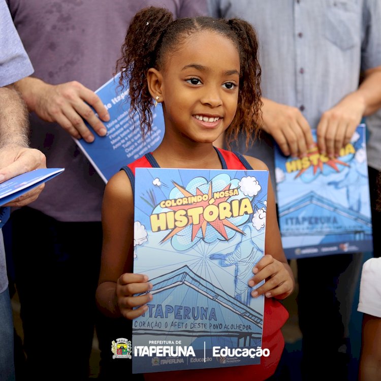 Lançamento do Projeto "Colorindo Nossa História" - Educação e Diversão em Nossas Escolas Municipais