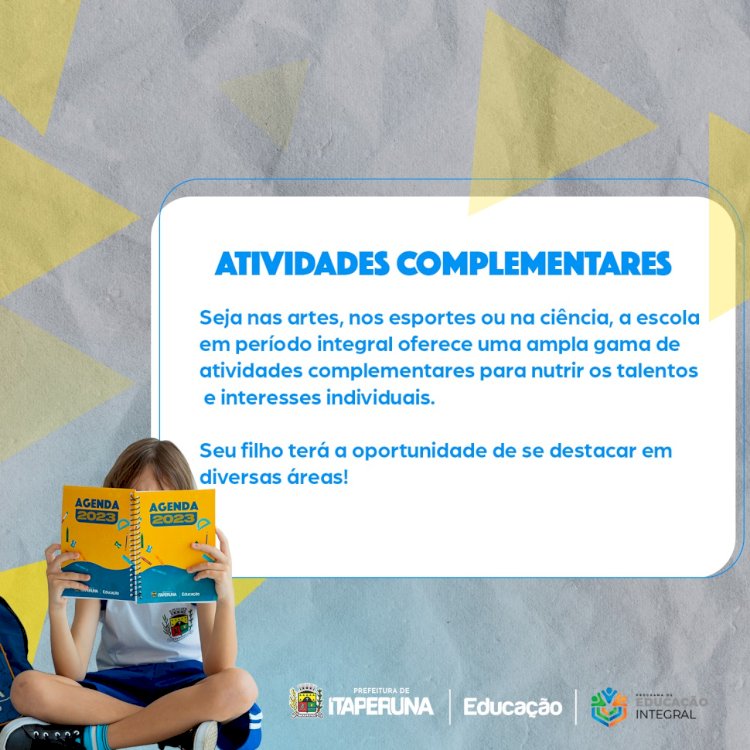 Descubra os benefícios oferecidos pelo programa de Escola em Tempo Integral!