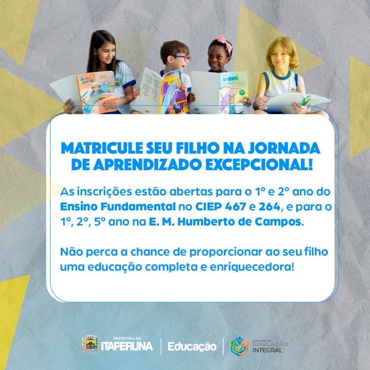 Descubra os benefícios oferecidos pelo programa de Escola em Tempo Integral!