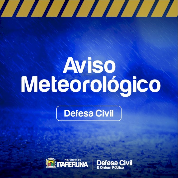 Aviso Meteorológico