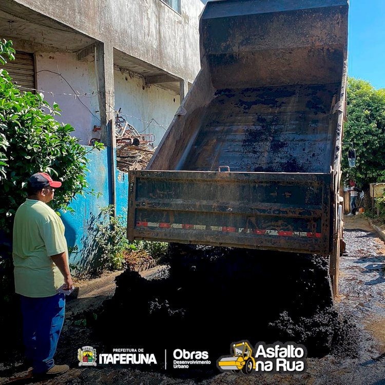 Comendador Venâncio recebe equipa do Programa Asfalto na Rua.