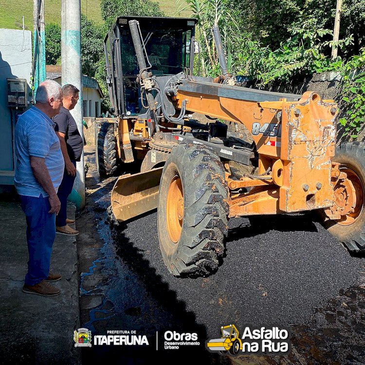 Comendador Venâncio recebe equipa do Programa Asfalto na Rua.