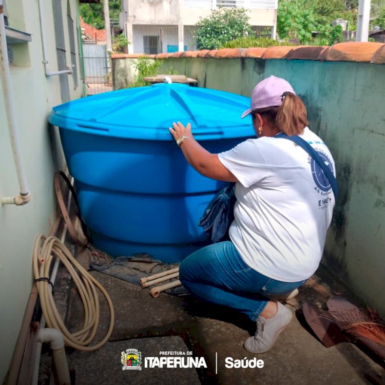 Mutirão de combate a dengue nos bairros Vinhosa, São Matheus e Colibri.