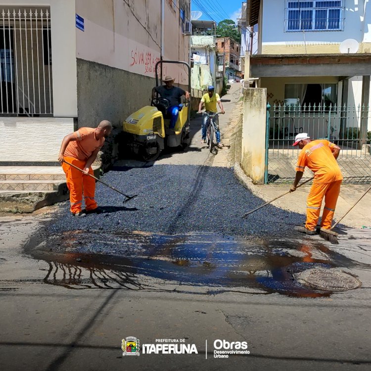 Operação tapa-buraco na Cehab.